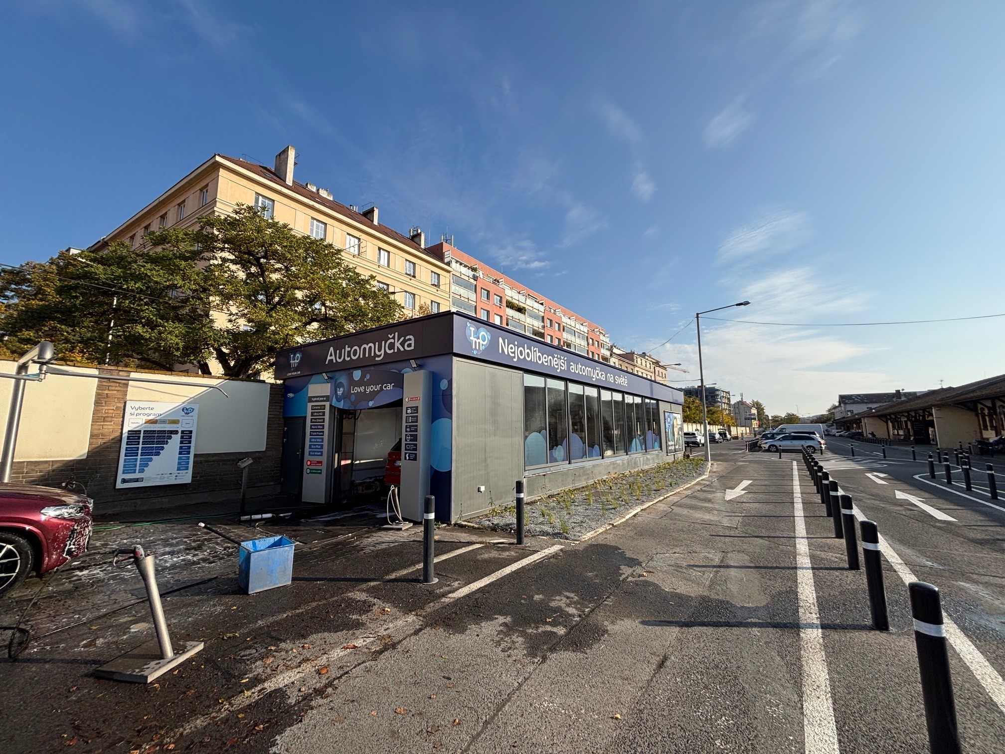 Automyčka IMO Praha Holešovická tržnice